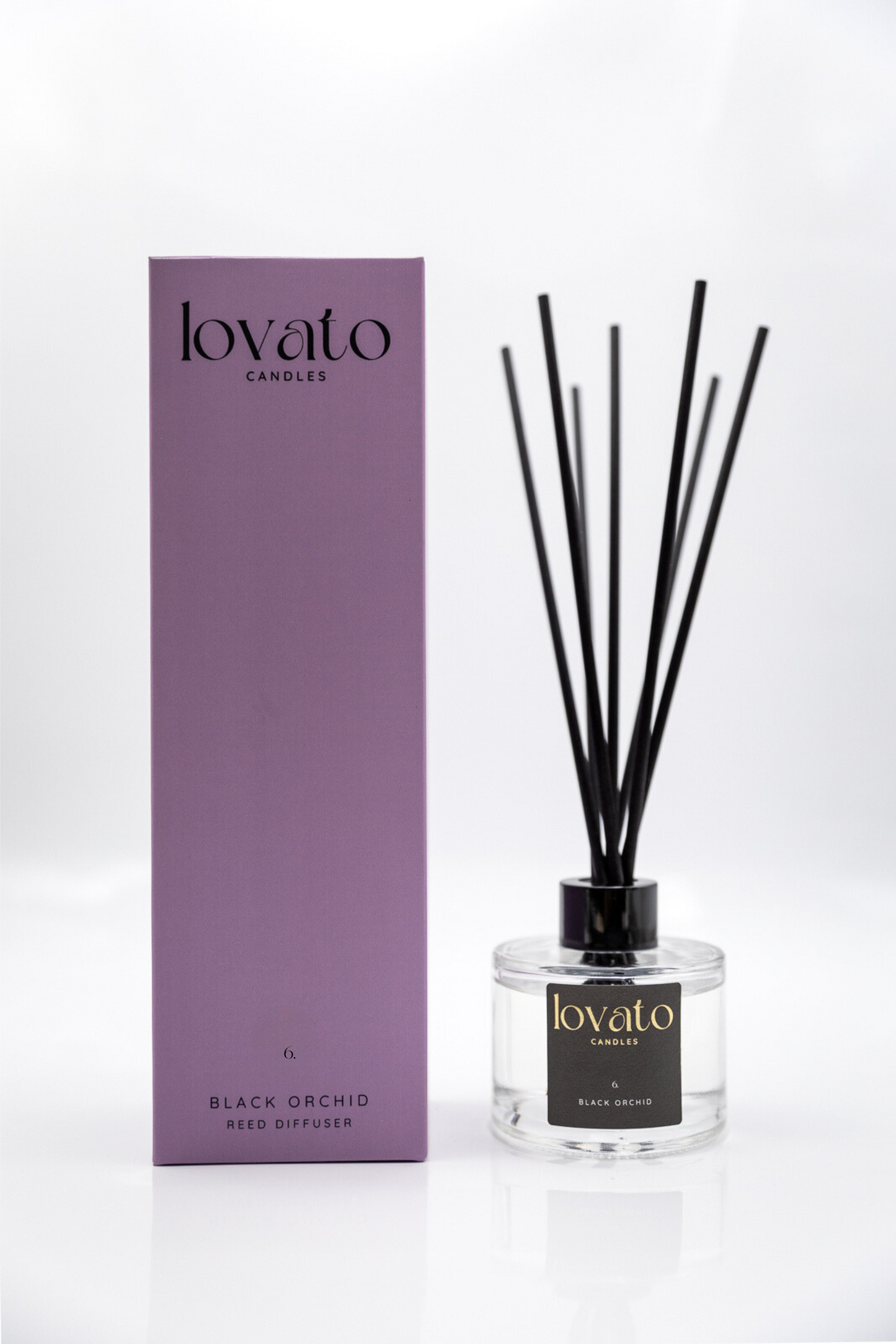 Scented Reed Diffuser - Black Orchid