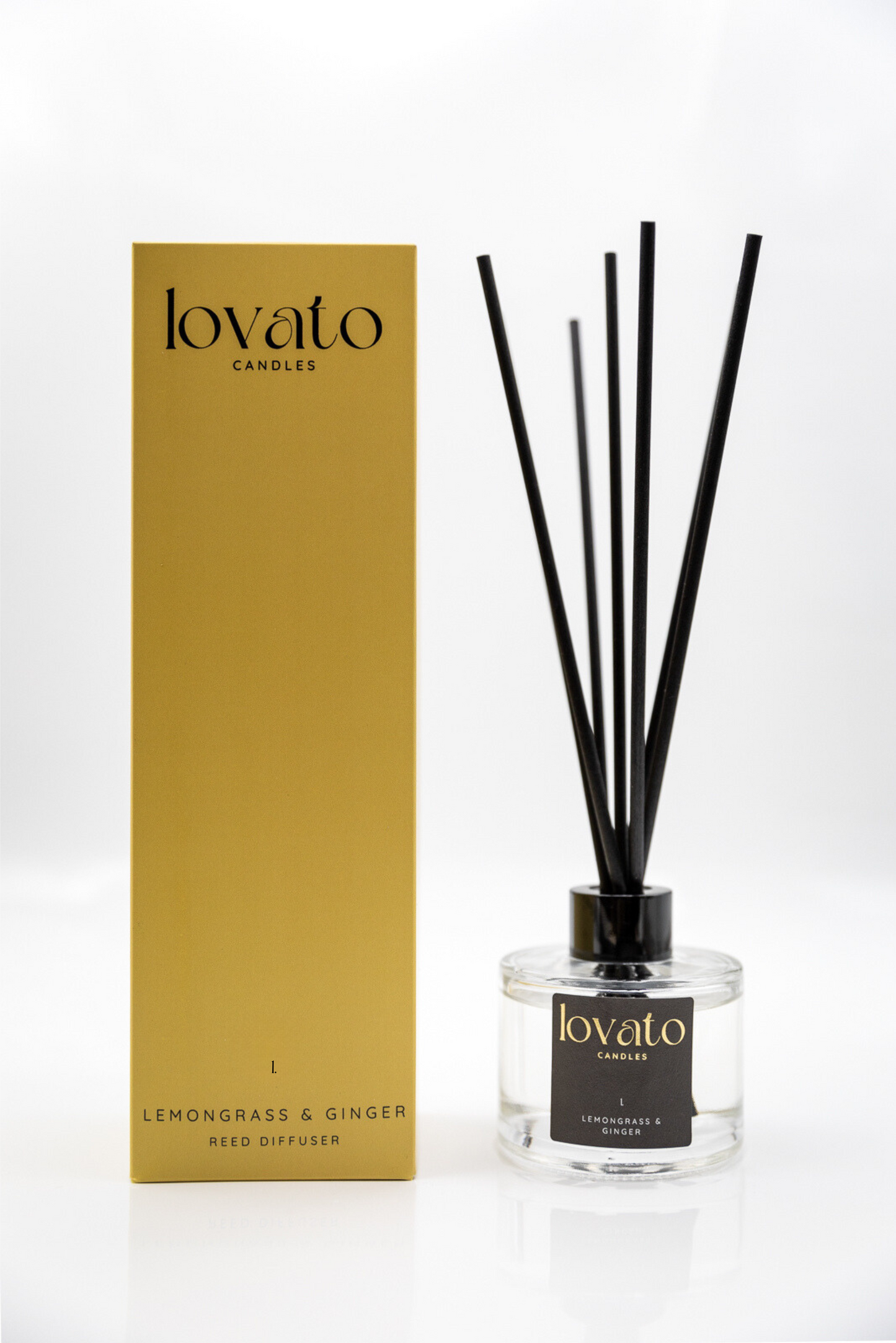 Scented Reed Diffuser - Lemongrass & Ginger