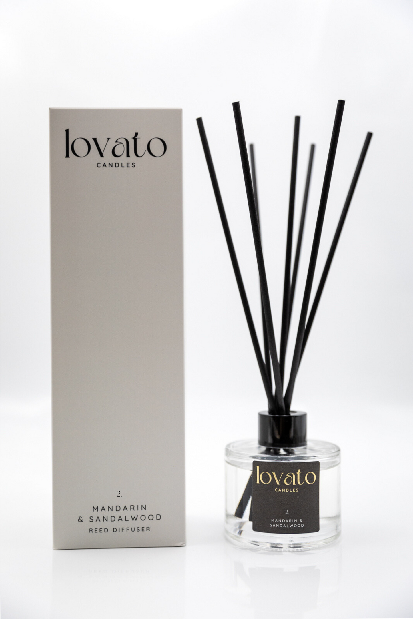 Scented Reed Diffuser - Mandarin & Sandalwood