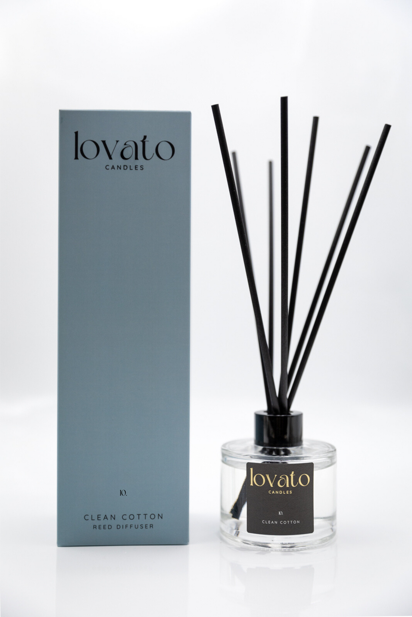 Scented Reed Diffuser - Clean Cotton