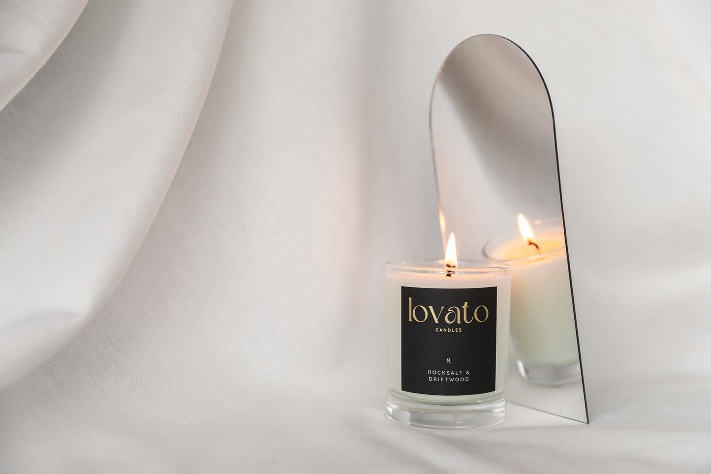 Luxury Scented Votive Soy Candle - Black Raspberry & Peppercorn