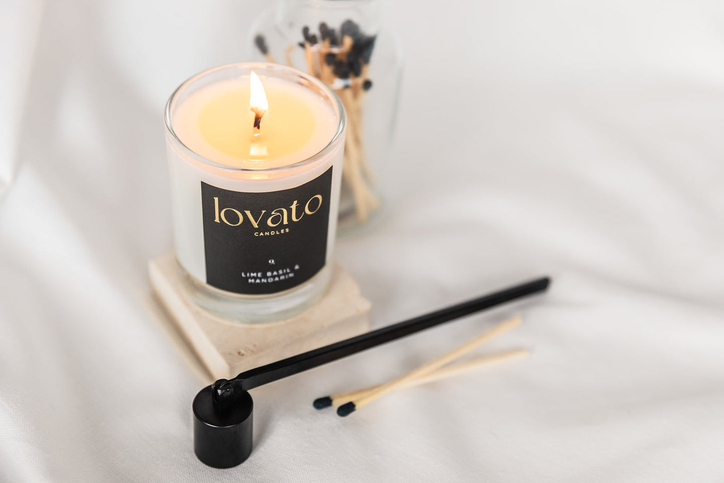 Luxury Scented Votive Soy Candle - Black Raspberry & Peppercorn