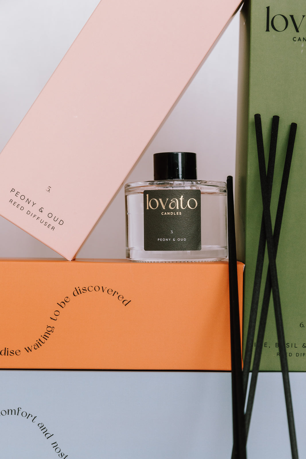 Scented Reed Diffuser - Mandarin & Sandalwood