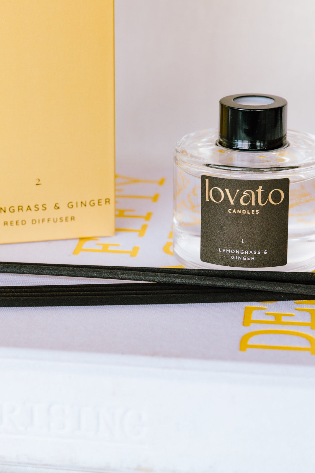 Scented Reed Diffuser - Lemongrass & Ginger