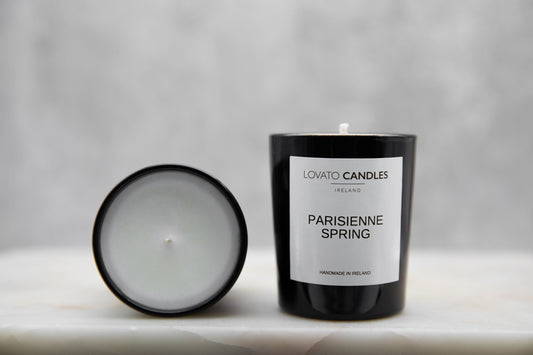 Black Votive Candle - Parisienne Spring