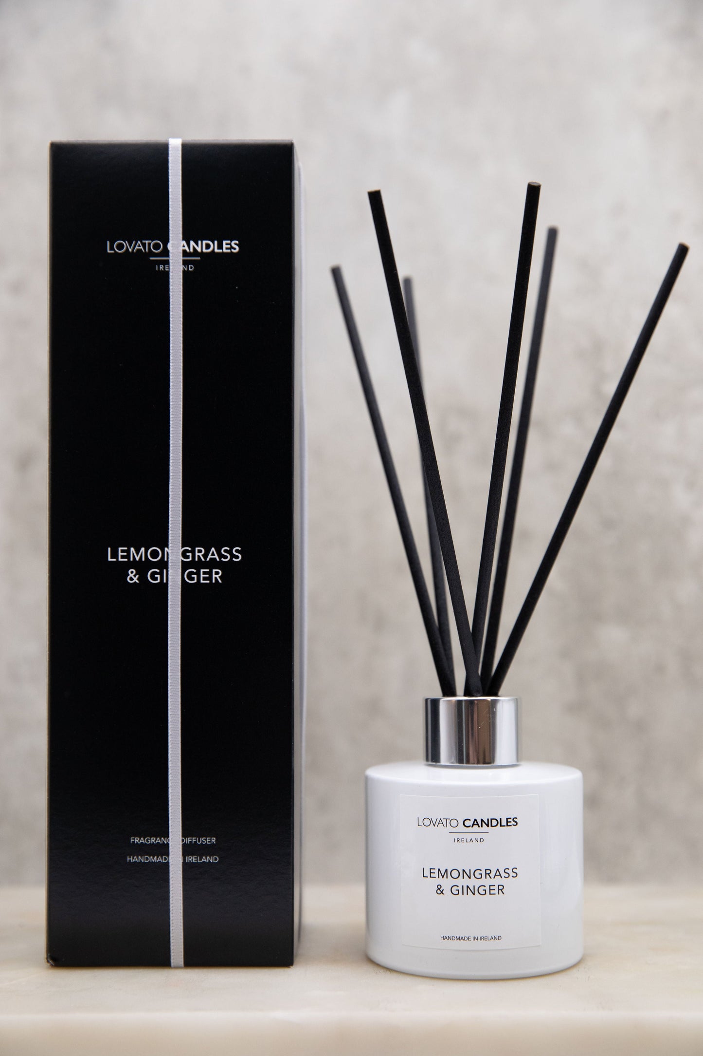 White Diffuser - Lemongrass & Ginger