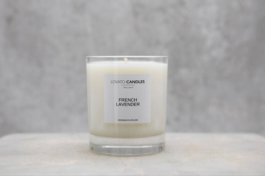Luxury Clear Candle - French Lavender